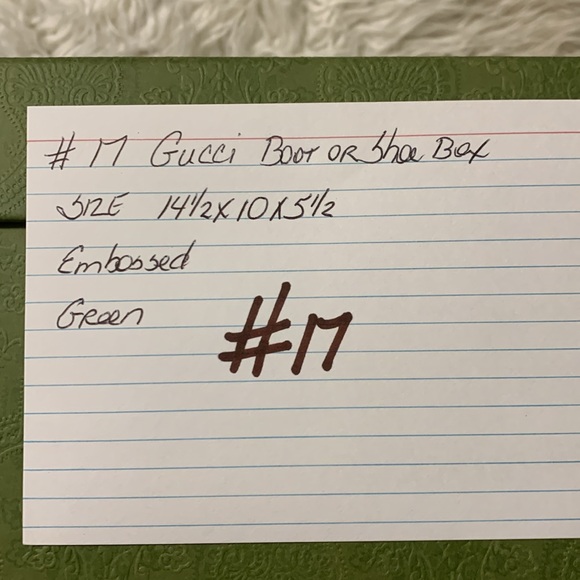 Gucci boot or shoe box. - Picture 3 of 3